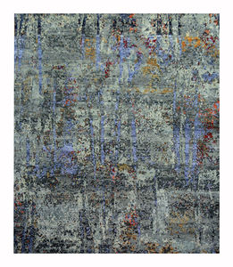 พรมผ้าไหมทอแบบสานด้วยมือมีลวดลายแปลกใหม่ดีไซน์ล่าสุด - Product Image 5