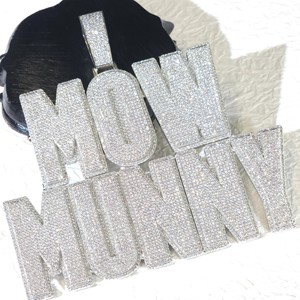 Dijes de Diamante Moissanita VVS con Corte Marquesa, Oro Helado, que Pasan el Test de Diamantes, Letra Personalizada, Estilo Hip Hop, Joyería Fina para Hombre - Product Image 3