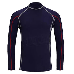 Pas cher Prix Exigible Hommes Rash Guard Spandex MMA Rash Guard Compression À Manches Longues BJJ Rash Guard - Product Image 2