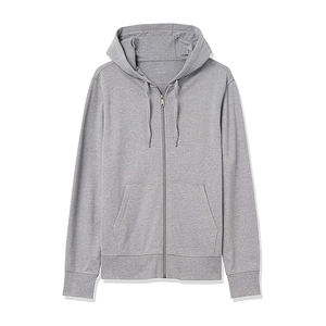 Sudadera con capucha con cremallera para hombre más popular de algodón orgánico 100% para invierno con alta calidad y de primera calidad - Product Image 1