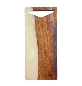 Best Quality Acacia Wood Chopping <b>Block</b> with Resin Rectangular <b>Shape</b> and Shiny Polish Price Cutting Board - Product Image 2