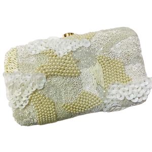 Handmade Ethnic Designer Evening <b>Bags</b> for Ladies Bridal <b>Wedding</b> Party Purse with Handcrafted Pattern <b>Clutches</b> for Parties - Product Image 1