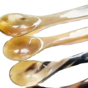 Couverts de style animal uniques, cuillère en corne de buffle naturelle polie, design unique pour la décoration de table de restaurant - Product Image 6