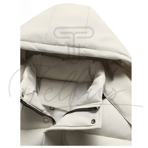 Chaleco Acolchado con Capucha y Diseño de Logotipo Personalizado para Hombre, Impermeable, Cortavientos, Informal para Invierno, Venta al Por Mayor - Product Image 3