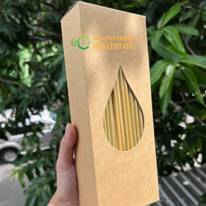 Pajitas ecológicas de hierba a precio económico de Eco2go Vietnam - Pajitas vegetales 100% naturales y biodegradables - Product Image 3
