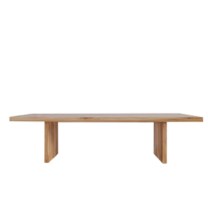 Elegante mesa de comedor moderna de madera de teca sólida estilo de diseño europeo para el hogar apartamento Hotel y Villa para muebles para el hogar - Product Image 5
