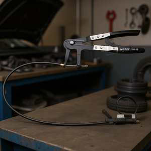 Alicates para Abrazaderas de Manguera con Cable Bowden Reforzado y Dispositivo de Guía Deslizante Hazet - Product Image 3