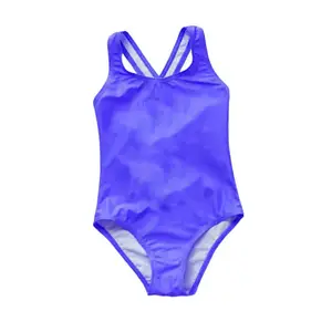 Bañador OEM personalizado de varios colores para surf, bañador de manga larga de una pieza, ropa de playa, traje de baño para mujeres y niñas - Product Image 1