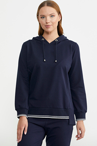 Vêtements d'hiver pour femmes, survêtements taille adulte, sweat à capuche et pantalon respirants et fabriqués sur mesure, ensembles de 2 pièces, vente en gros - Product Image 6