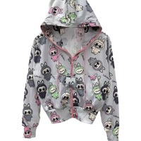 Sweat-shirt unisexe pour enfants 2025, style preppy et chinois, en molleton 100 % coton, imprimé par sublimation, pour l'hiver