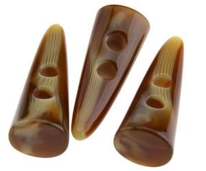 Bouton à bascule en corne de buffle, écologique, durable, moderne, pour manteaux, vestes, vêtements faits main, mode d'hiver - Product Image 2