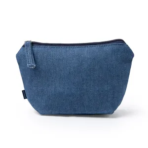 Borsa Clutch in Denim Riciclato DIN, Borsa Multiuso Sostenibile per Gadget - Product Image 2