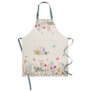 Delantal de Pechera sin Mangas de Algodón 100% con Logotipo Personalizado, Estilo Clásico, Reutilizable, Lavable, Suave, Transpirable y Resistente al Aceite para Mujer - Product Image 1