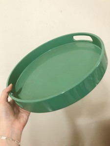 Bandeja de lata redonda antideslizante al por mayor para barra Rohs, característica de impresión, Material de grabado, origen, forma brillante, producto de tamaño FDA - Product Image 4