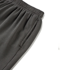 Meilleur 350 GSM 100% coton hommes Board Shorts respirant décontracté taille moyenne fermeture à cordon solide numérique écologique - Product Image 6