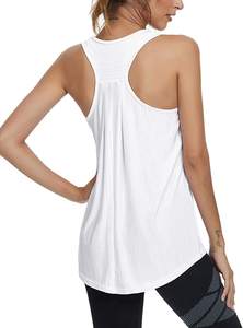 Precio barato nuevo producto caliente venta al por mayor deportes sin mangas de algodón ropa de mujer camiseta sin mangas desgaste camiseta sin mangas - Product Image 6