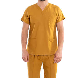 Nuevos uniformes médicos de moda, uniformes de enfermería para hombres, conjuntos de uniformes para correr, conjuntos de uniformes para hombres, tela elástica suave transpirable - Product Image 6