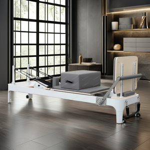 Tốt Nhất Bán Cổ Điển Hợp Kim Nhôm Pilates Nhà Thép Không Gỉ Với Màu Xám Da Mới Bắt Đầu Huấn Luyện Viên Cho Nhà Và Phòng Tập Thể Dục Phòng Tập Thể Dục - Product Image 1