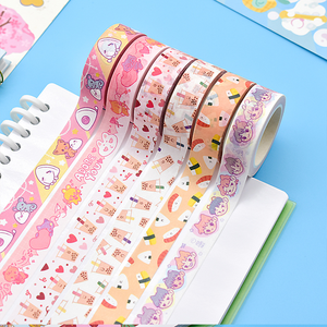 CMYK personalizado impreso Eco alta calidad Kawaii enmascarar japonés lindo Washi fabricante de cintas de papel - Product Image 2