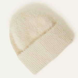 หมวกบีนนี่ขน100% สำหรับทุกเพศหมวกไหมพรมถักลายตามสั่งแบบพื้น - Product Image 1