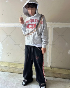 Sweat-shirts tendance pour hommes, style hip-hop américain, décontractés, broderie de lettres, marque tendance, Y2k 2025, streetwear, Harajuku, punk, surdimensionné - Product Image 6