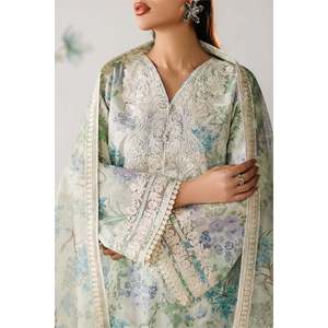 Embroidered Lawn <b>Suit</b> UF-4417 for Spring/Summer - Product Image 3
