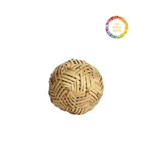 Bola de mimbre natural hecha a mano para decoración del hogar o juguetes para mascotas Origen de Vietnam Tamaño y color personalizados disponibles para pedidos a granel - Product Image 2