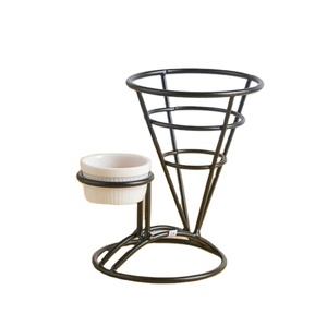 Panier en forme de cône de Snack noir, Design moderne du désert, Designs personnalisés, Logo fabriqué en inde, vente directe en usine, moderne et Unique, 2022 - Product Image 1