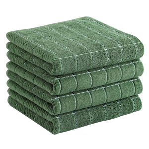 Ensemble de serviettes de cuisine 100% coton tout usage à séchage rapide prix abordable très absorbant serviettes de cuisine personnalisées - Product Image 1