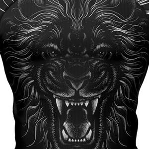 Haute qualité Design personnalisé couleurs unies Rash Guard pour hommes UPF50 + Eco-Friendly Quick Dry Respirant Full Sleeve LEVEL SPORTS - Product Image 4