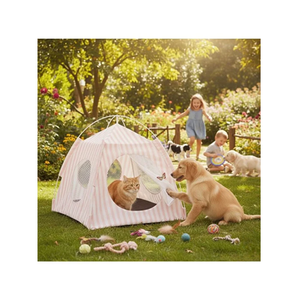 Mesh Play <b>Tent</b> for Pets-Fun Hide and Seek Play House - Product Image 2