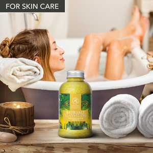 Aromatika Ylang-Ylang Crystal Sal Marina Natural 600g para Baño con Extracto de Rosa Rejuvenecedor para una Relajación Profunda Cuidado Corporal - Product Image 5
