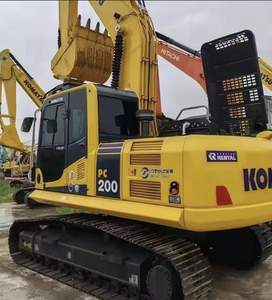 Excavadora de cadenas Komatsu PC200 de 20 toneladas de calidad, excavadora usada, máquina de construcción con certificación EPA y CE en venta - Product Image 1