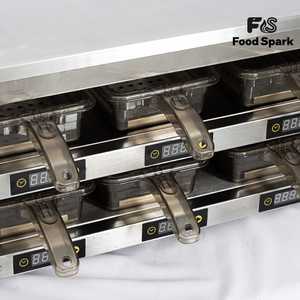 Armoire chauffante de comptoir Burger Patty de haute qualité Fourniture d'usine de Chine Armoires alimentaires chaudes à bas <span class=keywords><strong>prix</strong></span> - Product Image 3