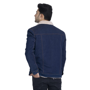 Fabricant d'usine, veste en jean en coton sur mesure, veste en jean, veste d'automne, manteau pour hommes - Product Image 2