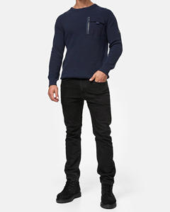 Sweat-shirt à col rond en polaire unisexe ODM de haute qualité Logo personnalisé Coton lourd pour hommes Sweat-shirt personnalisé pour hommes - Product Image 4