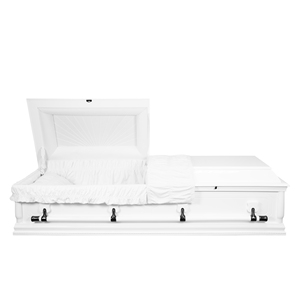 Clemente ataúdes de urnas funerarias de madera dura de estilo norteamericano de alta calidad Nueva condición-Disponibilidad de envío internacional - Product Image 3
