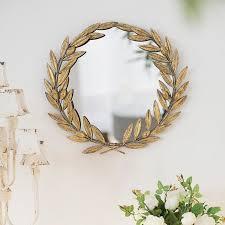 Best Selling Iron <b>Mirror</b> Art <b>Irregular</b> Circular Living Room Metal Frame Wall <b>Mirror</b> Decor Christmas Vintage Luxury Space Casual - Product Image 2