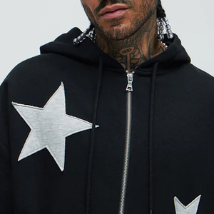 Sudadera con Capucha OEM de la Mejor Colección a Precio Económico para Hombre, Diseños y Conjuntos de Moda 2026, Sudadera con Cierre Personalizada de Última Generación y Alta Calidad - Product Image 2