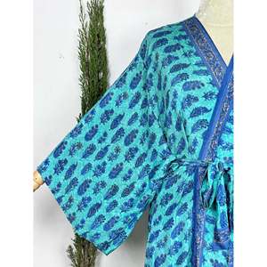 Upcycle เสื้อสเวตเตอร์ถักแบบ Boho, เดอ Plage et de Chambre D't vtements de tente La Maison Court de Plage - Product Image 2