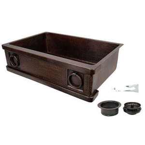 Lavabo de Baño de Cobre Clásico y Elegante, Más Vendido, Lavabo de Baño de Cobre de Forma Rectangular, Lavabo Hecho a Mano para Decoración - Product Image 1