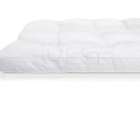 Surmatelas en mousse de haute qualité avec tissu matelassé doux, lavable et pliable pour la maison et l'hôtel