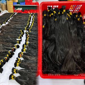 Raw Hair One Single Donor Bulk for Bleaching and Dyeing Vietnamese Raw Human Hair No Shedding Bulk Hair <b>Extensions</b> <b>Cheap</b> Price - Product Image 4