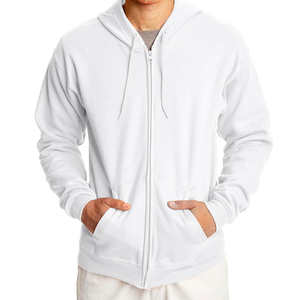 Sweat à capuche zippé surdimensionné pour homme, poids lourd, hiver, logo personnalisé, 500GSM, molleton de coton doux, écologique, streetwear décontracté - Product Image 6