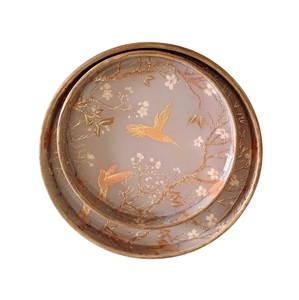 Plateau en bois MDF de qualité supérieure pour le stockage de la table basse à manger cadeau de décoration de bureau à domicile élégant fait à la main en Inde Durable léger - Product Image 1