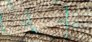 Cuerda hecha a mano de materia prima de jacinto de agua para producto artesanal, cuerda tejida Natural 100% cuerda de jacinto de agua trenzada - Product Image 3