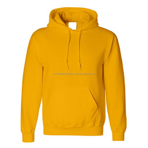 Sweat-shirts à capuche unis de haute qualité, personnalisables, pour hommes, vêtements de sport, sweat-shirt vierge - Product Image 3