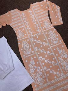 Indian <b>Women</b> Collection in Wholesale Readymade Kurti with Salwar in High Quality Fabric New Designer Look <b>Kurta</b> Dhoti Salwaar - Product Image 2