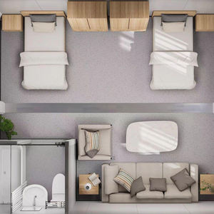 Importation de Chine, <span class=keywords><strong>maison</strong></span> <span class=keywords><strong>préfabriquée</strong></span> modulaire à 3 chambres, petite <span class=keywords><strong>maison</strong></span> de luxe <span class=keywords><strong>préfabriquée</strong></span>, kits de modules préfabriqués, <span class=keywords><strong>prix</strong></span> moderne et abordable, <span class=keywords><strong>maison</strong></span> <span class=keywords><strong>préfabriquée</strong></span> pliable - Product Image 6