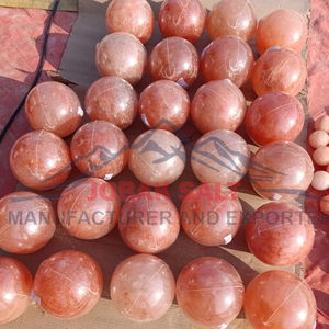 โคมไฟเกลือหิมาลัย USB คุณภาพพรีเมี่ยมสำหรับตกแต่งโต๊ะพื้นที่ฝึกสมาธิและโยคะ - Product Image 6